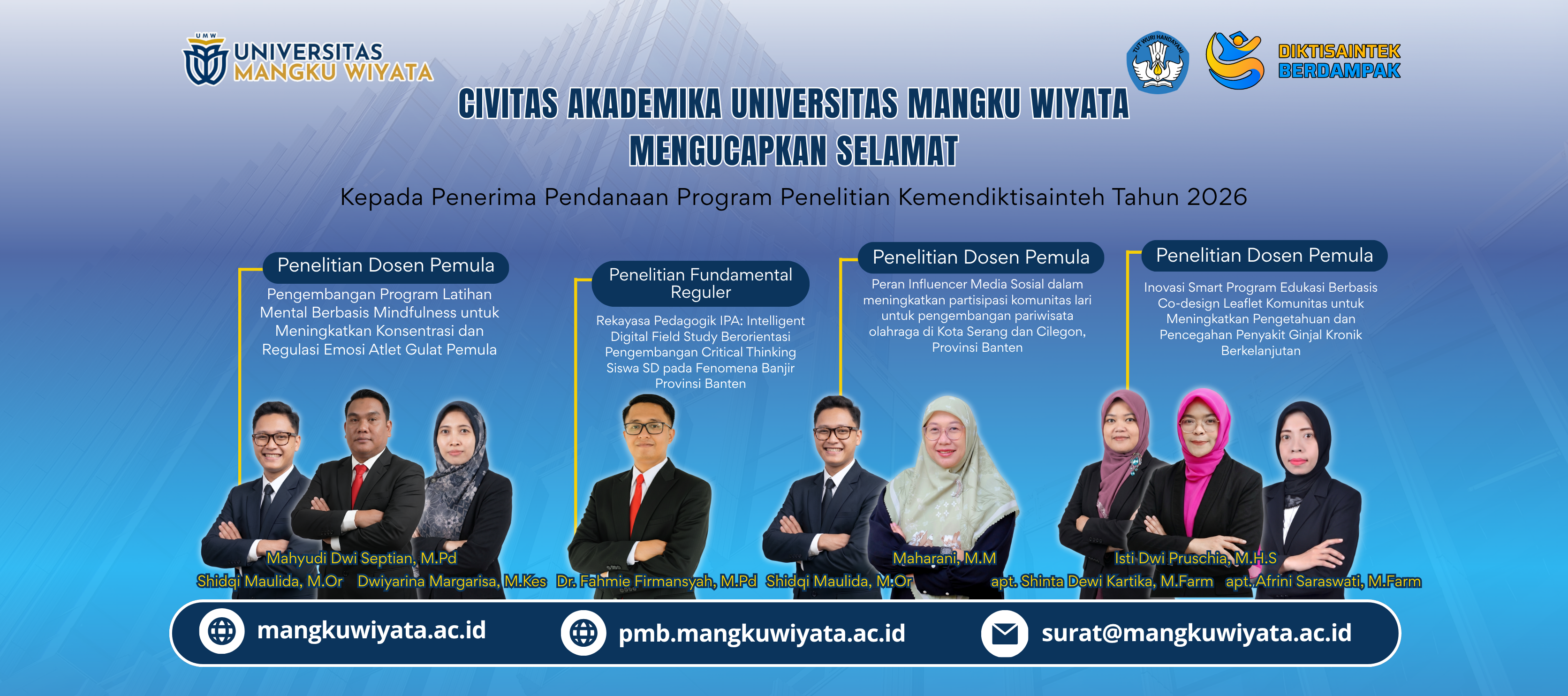 Banner Selamat dan Sukses